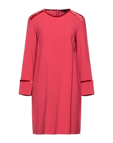 ANTONELLI Short dress Red 94% Polyester, 6% Elastane