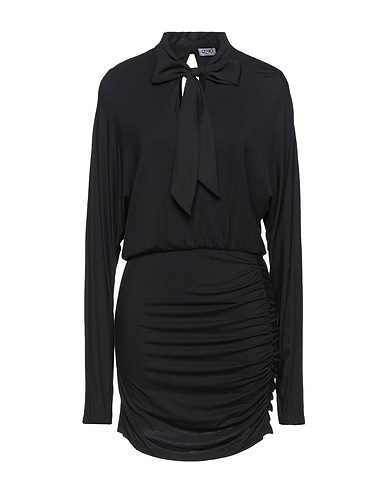 LIU •JO Sheath dress Black 95% Viscose, 5% Elastane, Polyester