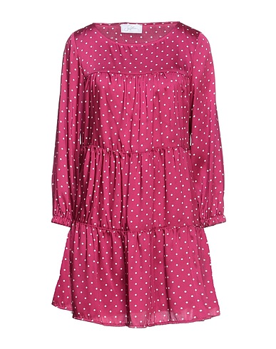 SOALLURE Vestito corto Porpora 100% Poliestere