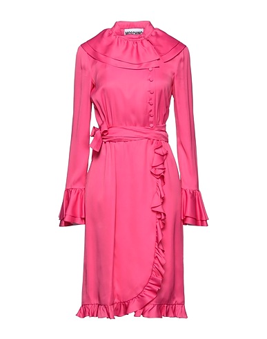 MOSCHINO Vestito chemisier COUTURE Fucsia 72% Viscosa, 14% Modal, 14% Seta