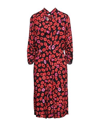 MARNI Hemdkleid Schwarz 98% Viskose, 2% Elastan