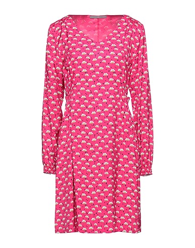 19.70 NINETEEN SEVENTY Short dress Fuchsia 100% Viscose