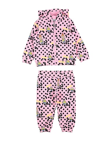 MOSCHINO BABY Completo Baby  Rosa 95% Cotone, 5% Elastan
