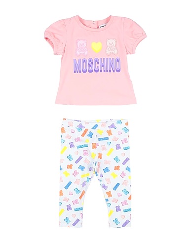 MOSCHINO BABY Baby co-ord  Pink 95% Cotton, 5% Elastane, Polyester