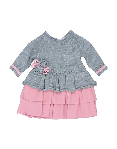 FUN & FUN Vestido para bebé  Grey 50% Wool, 50% Acrylic, Polyester