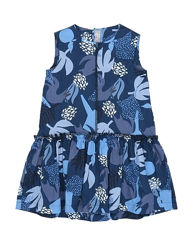 IL GUFO Dress Blue 100% Cotton, Elastane