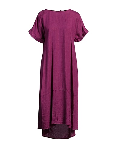 ROSSOPURO Midi dress Mauve 100% Linen