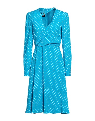 BOUTIQUE MOSCHINO Midi dress Azure 100% Polyester