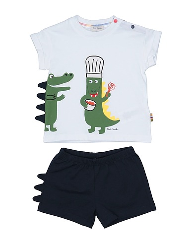 PAUL SMITH Ensemble bébé  Blanc 100% Coton biologique