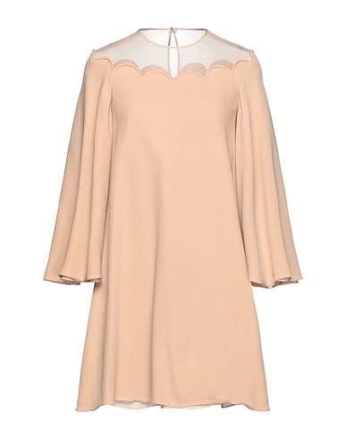 VALENTINO GARAVANI Short dress Beige 100% Silk