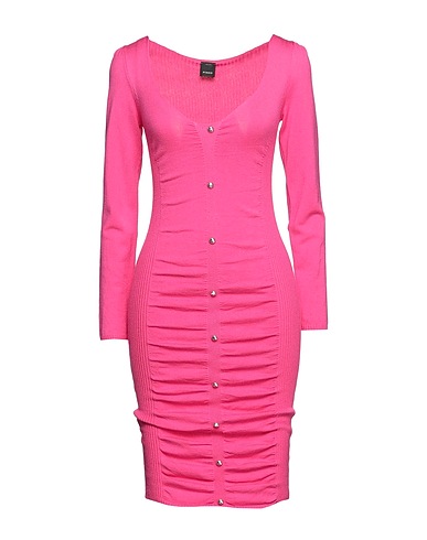 PINKO Midi-Kleid Fuchsia 98% Viskose, 2% Elastan