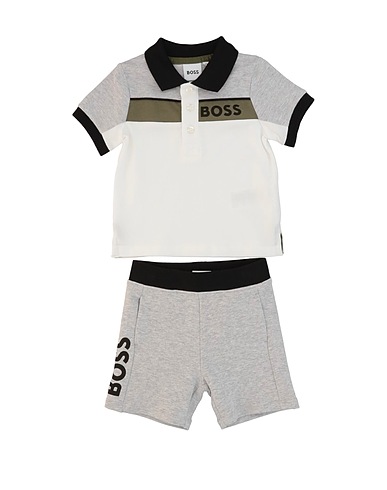 BOSS Outfits White 96% Cotton, 4% Elastane