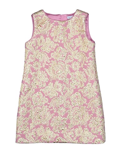 DOLCE&GABBANA Dress Pink 80% Polyester, 11% Polyamide, 9% Metallic Polyester