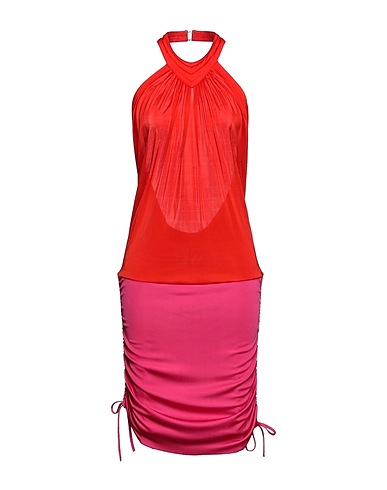 W LES FEMMES by BABYLON Kurzes Kleid Rot 100% Viskose