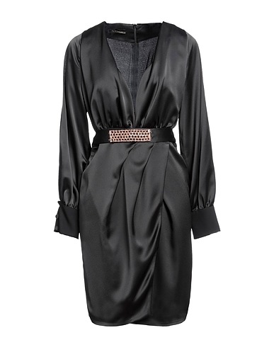 HANITA Short dress Black 100% Polyester