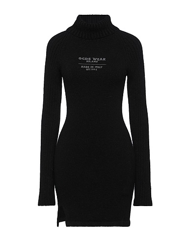 GCDS Sheath dress Black 100% Polyamide