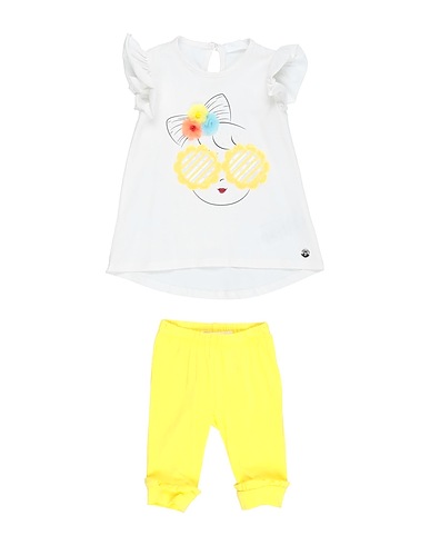 BYBLOS Baby co-ord  White 95% Cotton, 5% Elastane