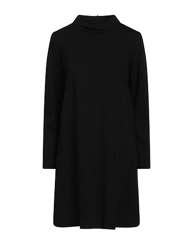 MEIMEIJ Short dress Black 65% Viscose, 30% Polyamide, 5% Elastane