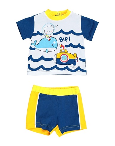 CHICCO Completo Baby  Blu notte 100% Cotone