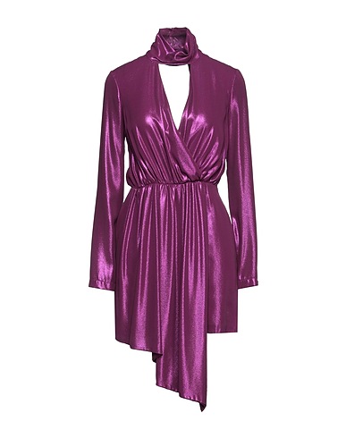 PINKO Short dress Purple 100% Polyester