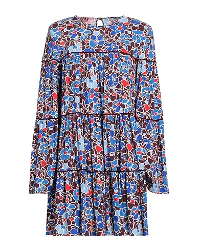 GINA GORGEOUS Short dress Blue 100% Viscose