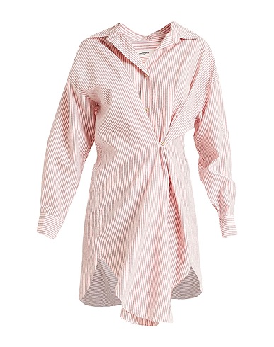 MARANT ÉTOILE Midi dress Red 55% Cotton, 45% Linen