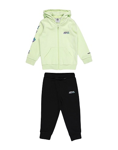 ADIDAS ORIGINALS Ensemble bébé  HOODIE SET FZ
 Vert clair 70% Coton, 30% Polyester recyclé, Élasthanne