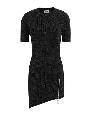 GCDS Sequin dress Black 71% Viscose, 24% Polyester, 5% Metallic fiber