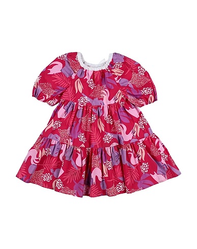 IL GUFO Dress Fuchsia 100% Cotton, Elastane