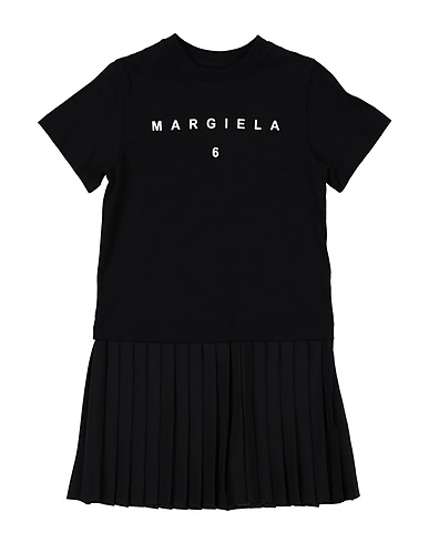 MM6 MAISON MARGIELA Dress Black 100% Cotton, Polyester