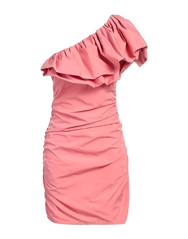 WEILI ZHENG One-shoulder dress Antique rose 100% Nylon