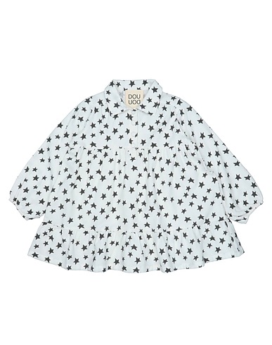 DOUUOD Vestido para bebé  White 100% Cotton