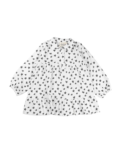 DOUUOD Dress White 100% Cotton