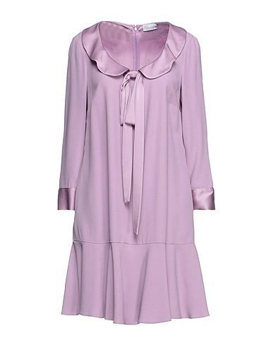 REDValentino Short dress Mauve 70% Acetate, 30% Viscose