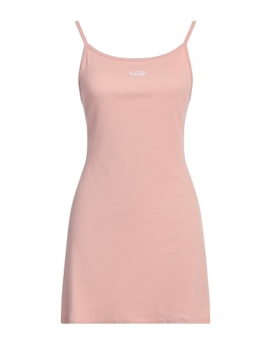VANS Short dress JESSIE DRESS Blush 58% Cotton, 38% Polyester, 4% Elastane