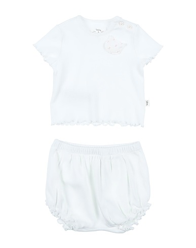 TEDDY & MINOU Baby co-ord White 98% Cotton, 2% Elastane