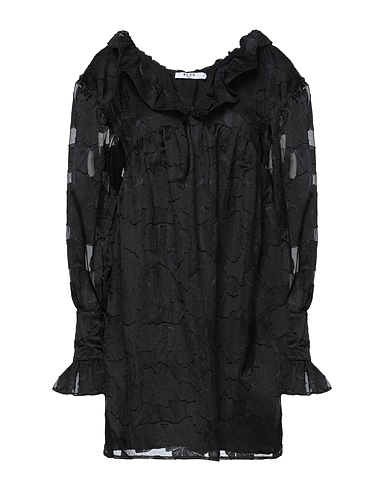 NA-KD Vestito corto Nero 80% Poliestere, 20% Poliammide