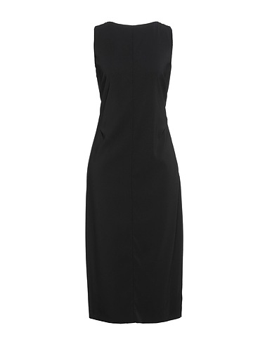 PATRIZIA PEPE Midi dress Black 97% Polyester, 3% Elastane