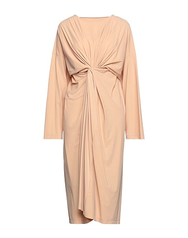 MM6 MAISON MARGIELA Midi dress Sand 73% Polyamide, 27% Elastane