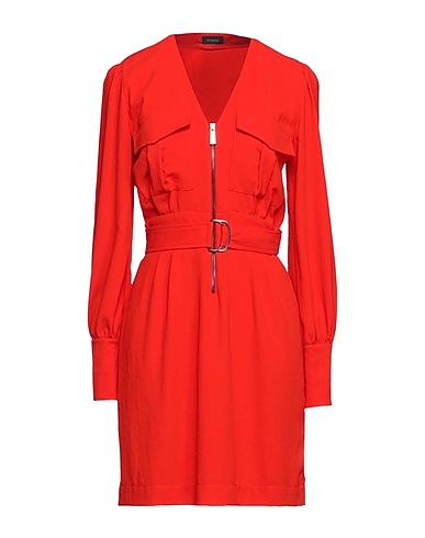 PINKO Shirt dress ROSSO 100% Polyester