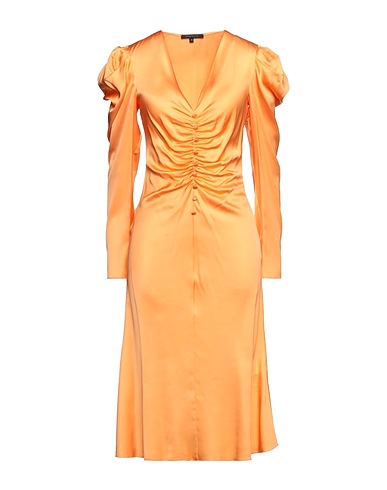 PATRIZIA PEPE SERA Midi dress Orange 100% Viscose