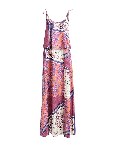EMMA & GAIA Long dress Purple 100% Viscose