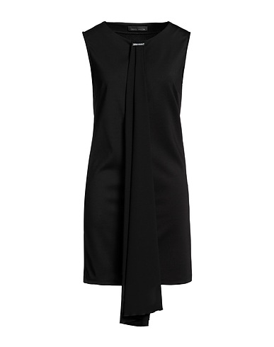 FRANKIE MORELLO Sheath dress Black 92% Polyester, 8% Elastane