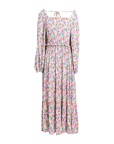 TOPSHOP Midi dress Light pink 100% Viscose