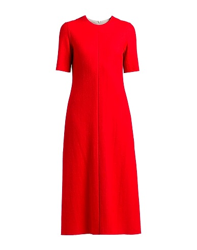ERIKA CAVALLINI Midi dress Red 100% Wool