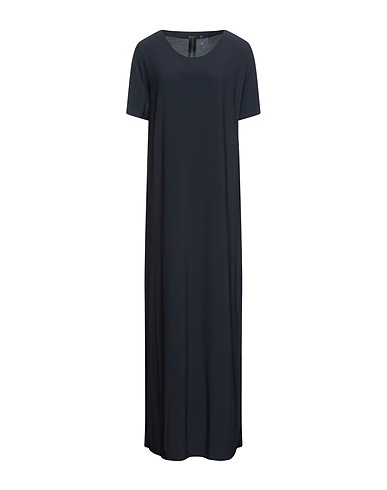 NORMA KAMALI Long dress Lead 95% Polyester, 5% Elastane
