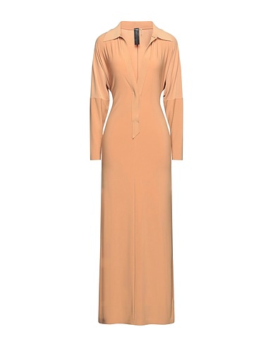 NORMA KAMALI Long dress Marigold 95% Polyester, 5% Elastane