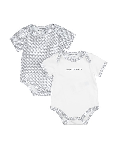 EMPORIO ARMANI Baby-Set Weiß 100% Baumwolle