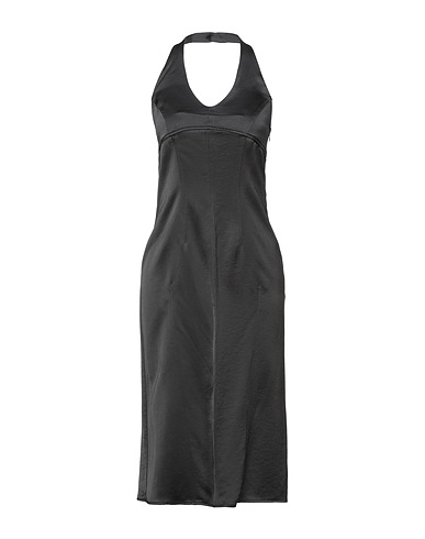 THEOPEN PRODUCT Midi dress Black 59% Viscose, 41% Polyester