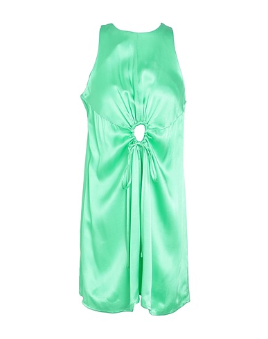 TOPSHOP Short dress Military green 100% Viscose